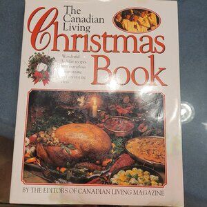 Canadian Living Classic Christmas Hardcover Cookbook Like New!